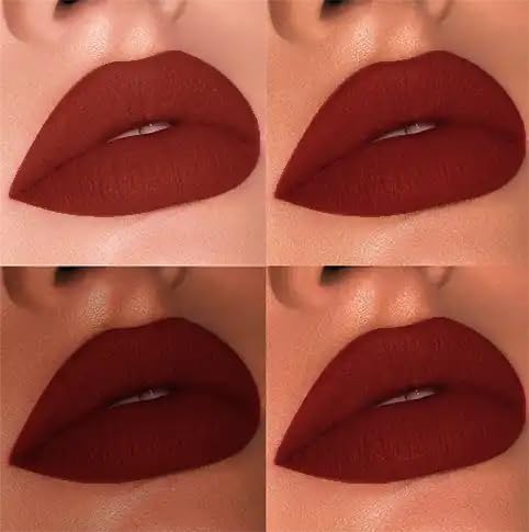 Image of Armaf Beaute True Matte Liquid Lipstick - Long Lasting Lipstick, Copper Canyon, 4ml / 0.13 fl.oz