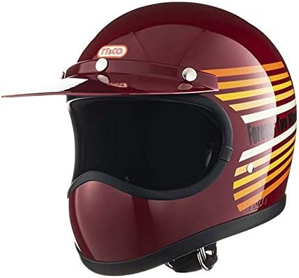 Amazon Tt Co トゥーカッター レインボー レッド 乗車用 Sg Psc Dot規格品 フルフェイス ヘルメット フルフェイス 車 バイク