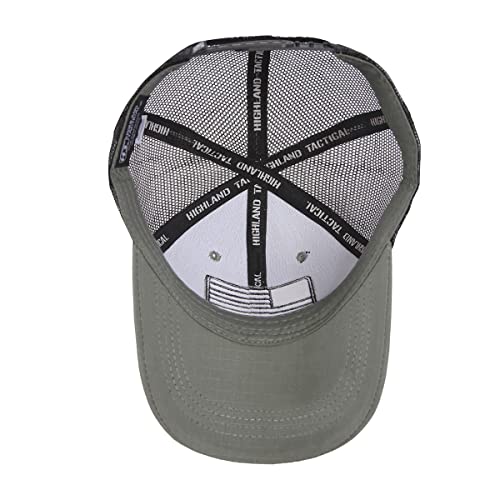 Image of HIGHLAND TACTICAL - American Flag Soft Mesh Hat