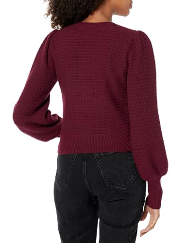 Image of Women's Damira Sweater in Oxblood Red