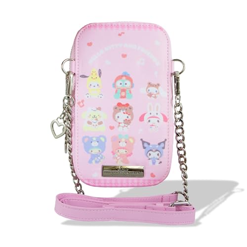 Sonix x Sanrio Phone Pouch - Universal Smartphone Travel Purse and Wallet Crossbody and Shoulder Bag | Hello Kitty & Friends Cosplay