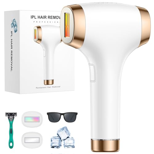 Depiladora Láser IPL, Depiladora de Luz Pulsada Sin...