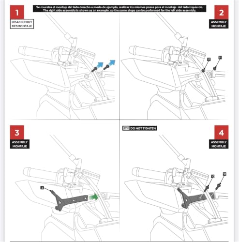 Extension de protection des mains pour éviter le froid en Tracer 7 - 6