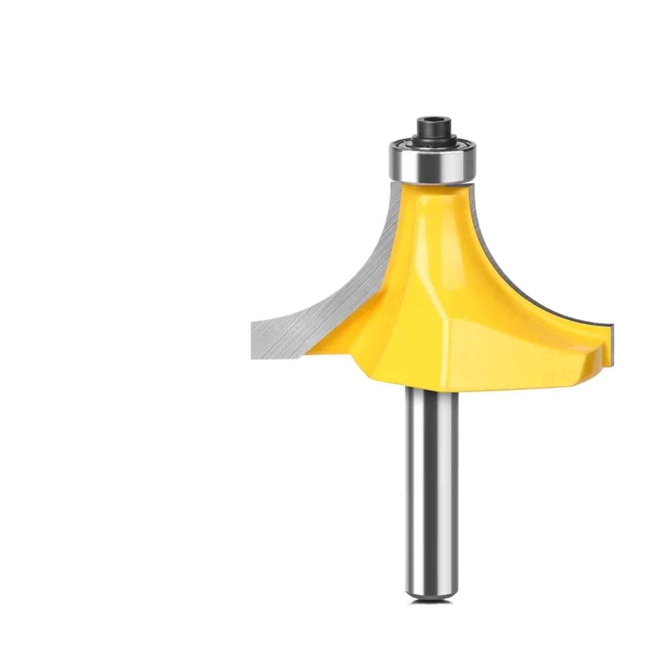 1pc 8mm Shank Handle Large Diameter 53,63mm Fillet Cutter Woodworking Milling Chamfering Arc Edge Trimmer Head(8mmX44mm)