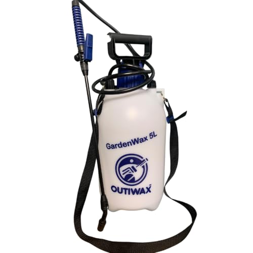 Pulvérisateur à Pression Manuel - pulvérisateur 5L - pulvérisateur de Jardin - Outil d'arrosage et de Traitement des Plantes - OUTIWAX