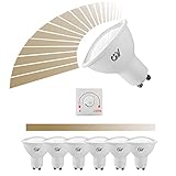 la bombilla LED GU10 está hecha de plástico y aluminio, no es fácil de dañar, aislamiento superficial, resistencia a descargas eléctricas, relleno interno con gel de sílice térmico, buen rendimiento de disipación de calor, partes estables, resistencia al impacto y resistencia a la vibración.