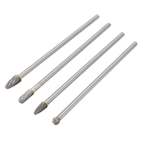 Juego de fresas rotativas de carburo 6mm para reparación y bricolaje miniatura 5
