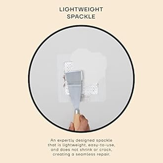 soto Small Hole Repair, Off-White Spackle, 8 Ounces (No. 08 Artisan White) — High Strength Small Hole Filler for use on: Walls, Drywall, Ceiling, Furniture, Cabinets