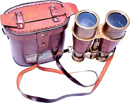 Amazon.co.jp: Nautical Vintage Marine 双眼鏡レザーケース