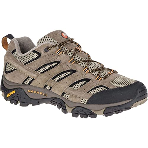 Image of Merrell Men's Moab 2 Vent Low Rise Hiking Boots Brown (Pecan) 9.5 UK