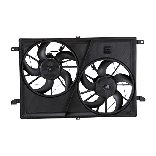 Tyc 621930 Cooling Fan Assembly Compatible With 2007-2019 Gmc Acadia, Black #TOP29
