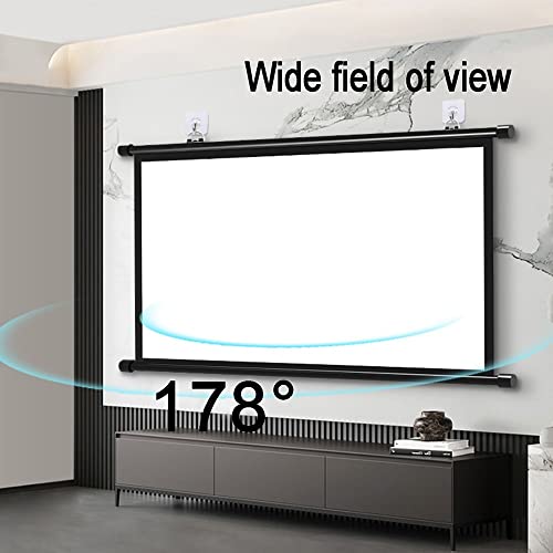 Pantalla Manual TOCTUS 72 pulgadas 4:3 HD Portátil miniatura 3