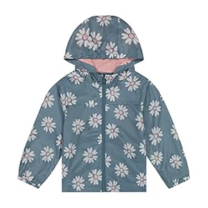 Simple Joys by Carter’s Baby Girls’ Water-Resistant Windbreaker with Hood