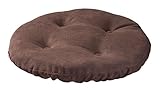 Twillo Bar Stool Seat Cushion â€“ Tufted Round Stool Cover Non-slip Seat Cushion - Padded for Comfortable Sitting â€“ 13 Inch Brown