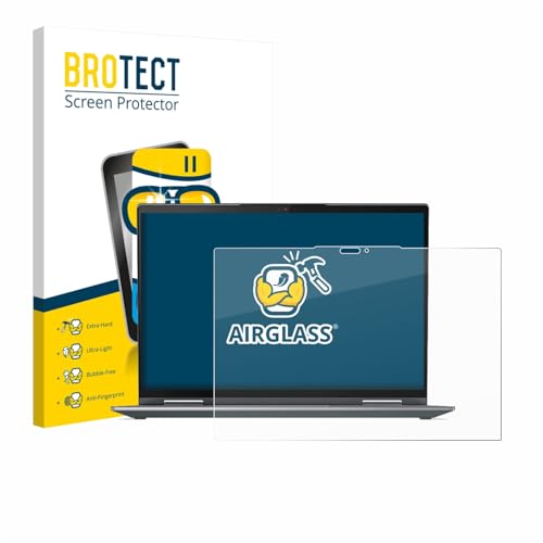 BROTECT Schutzglas für Lenovo ThinkPad X1 Yoga Gen 7 Schutzfolie Made in Germany Panzer Folie Glas Bildschirmschutz [Kratzfest 9H, Anti-Fingerprint]