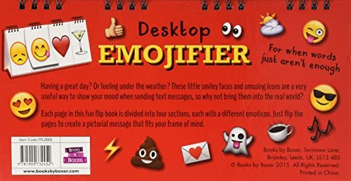 Desktop Emojifier - Emoji Flipbook To Show Your Mood: Fun Desktop Accessory
