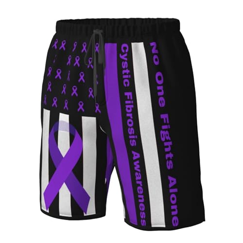 Men's Beach Shorts Drawstring Quick Dry Running Athletic Shorts with Pockets