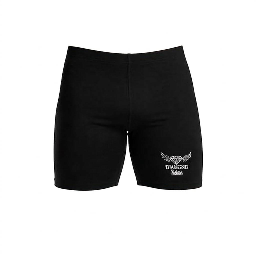 Diamond Fashion Men Gym Compression Shorts Breathable Fitness Training Sports Shorts, Men Activewear Gym Wear Cycling Bodybuilding Shorts-picture-37