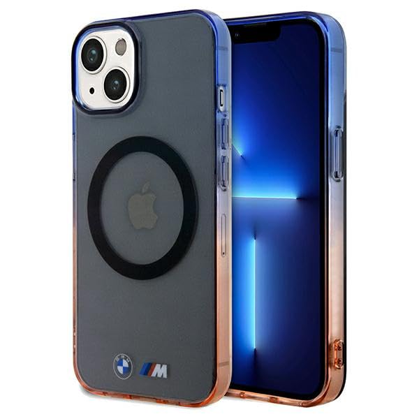 BMW BMHMP15MHTGE Coque de protection rigide pour iPhone 15 Plus/14 Plus 6,7" Gris