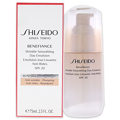 Shiseido Benefiance Wrinkle Smoothing Day Emulsion Spf20 75 Ml - 75 ml