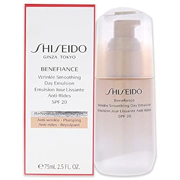 Shiseido Benefiance Wrinkle Smoothing Day FPS 20 - Emulsão Anti-Idade 75ml