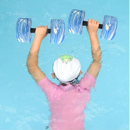 Poids d'eau exercices aquatiques pour préserver les articulations à la piscine - 2