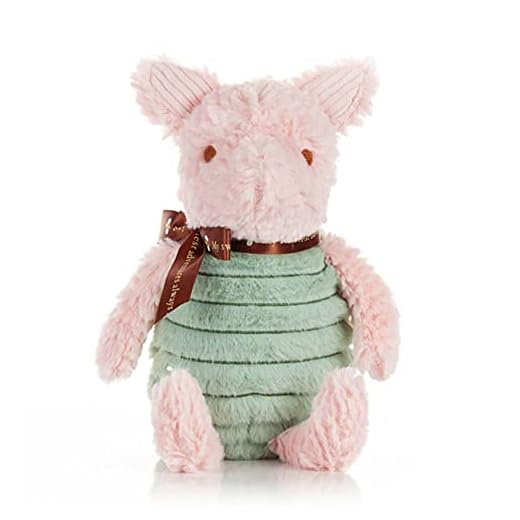 KIDS PREFERRED Baby Classic Winnie the Pooh and Friends Stuffed Animal 9 inch, Piglet