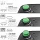 Skull & Co. Skin, CQC und FPS Daumengriff-Set Joystick-Kappe Analog-Stick-Kappe für Nintendo Switch Pro Controller & PS5 / PS4 / Slim/Pro Controller - Neon-Grün, 3 Paare(6Stk)