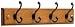 Liberty 128738 Four hook 18-inch Wide Wooden Hook Rail/Coat Rack