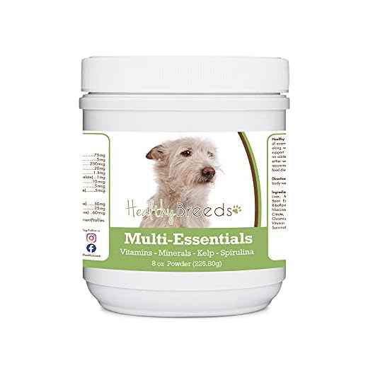Healthy Breeds Portuguese Podengo Pequeno Multi-Essentials Powder for Dogs - an Ideal Supplement of Vitamins, Minerals & Antioxidants for Your Dog - 8 oz