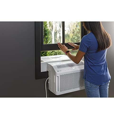 image for GE Profile ClearView Window Air Conditioner Unit, 6,100 BTU, U-Shaped 