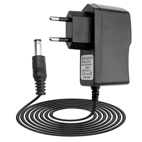 9V 1A Adaptateur d'alimentation de Pédale Guitare 2M, Blocs d'alimentation pour Boss PSA-120S RC-3 ME-80 GT-1 RC50, Adaptateur Chargeur Mural pour Pédale...