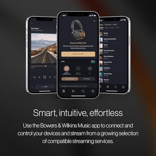 Image of Bowers & Wilkins Px8 McLaren Edition Over-Ear Wireless Headphones, Advanced Active Noise Cancellation, 30-Hour Battery Life, 15-Min Quick Charging