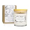 Aronica high end hostess gifts for woman bamboo jasmine candle soy candles for home scented non toxic new home candle natural summer candles  urban country home decor