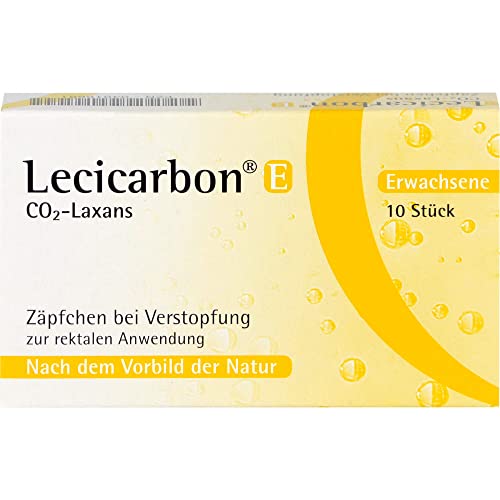 Lecicarbon E Zäpfchen 10 St.