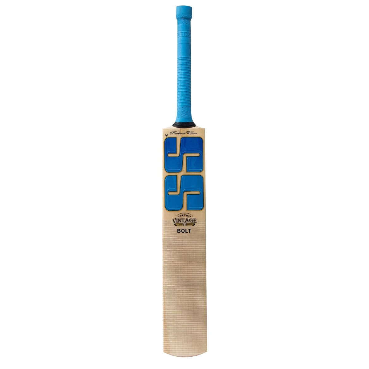 SS Bolt Cricket Kashmir Willow Cricket Bat,Bat Cover Included : Adult Size, Short Handle - Full Size