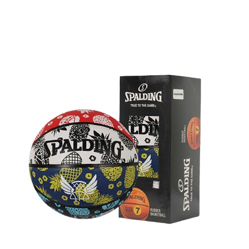 Ballon de basket haute adhérence Spalding avec vessie solide et grip tropical