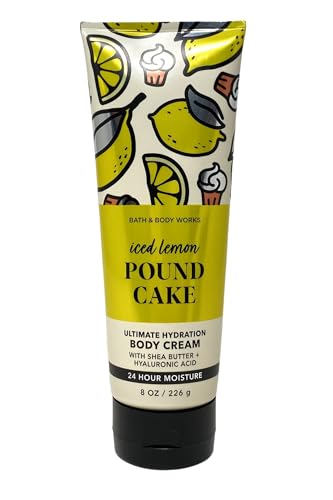 Bath & Body Works Ultimate Hydration Body Cream Pack Of 2 (Iced Lemon Pound Cake),8.0 Fluid_Ounces thumb #1