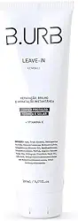 B.URB Leave-In Masculino Premium 150ml – Reconstrução Instantânea, Hidratação Prolongada, Antifrizz, Proteção Térmica e Solar para Todos os Tipos de Cabelo