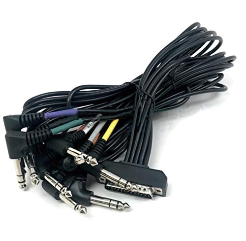 Alesis DM10 MKII Pro Drum Module with Cable Snake and Silverline Audio 10ft Auxiliary Cable Bundle