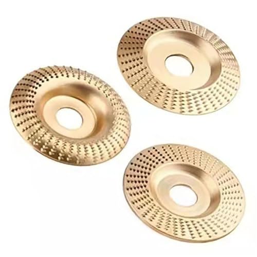 1/3Pcs Holz Schleifen Rad Arc/Flache/Bevel Dreh Winkel Grinder Disc Carbon Stahl Holz Polieren Rad Schleif Werkzeug Teile(3Pcs-Set)