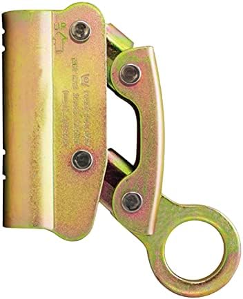 Fusion Climb Optimus Stainless Steel Manual Rope Grab, Safety Harness Rope Grab Protection (FP-7103-GS)