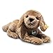 Steiff Lenny Labrador - 23 cm - Kuscheltier - braun liegend, 076886, Tobacco Brown