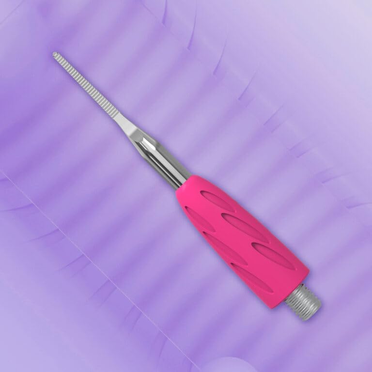 STALEKS PRO by Natury Nails Pusher Curette Interchangeable Part Stainless Steel and Silicone Sterilisable Pedicure GUMMY Combo (UNIQ 36) - Image 4