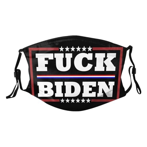 Fuck Biden Adult Dust Mask Adjustable Dust Face with 2 Filter65