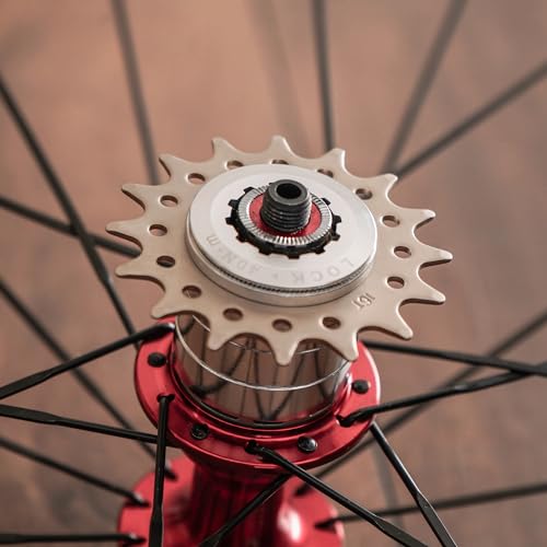 CyclingDeal Kit de conversão Fixie bicicleta Single Speed ​​Compatível com Shimano Sram Cassette Fre