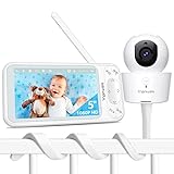 Investieren Sie in Ihren Seelenfrieden: Es gibt nichts stressigeres, als nicht zu wissen, was Ihr Kind tut. Deshalb wird unser Babyphone mit ferngesteuerter Kamera geliefert, ohne wlan/internet,ohne App (keine Hacking-Risiken) und Ihnen ermöglicht, nachts besser zu schlafen.babyphone hohe reichweite kann bis zu 1000 Fuß (offenes gelände) abdecken.Elektronische geräte, metallgegenstände und andere hindernisse im raum können die reichweite der fernüberwachung beeinträchtigen.