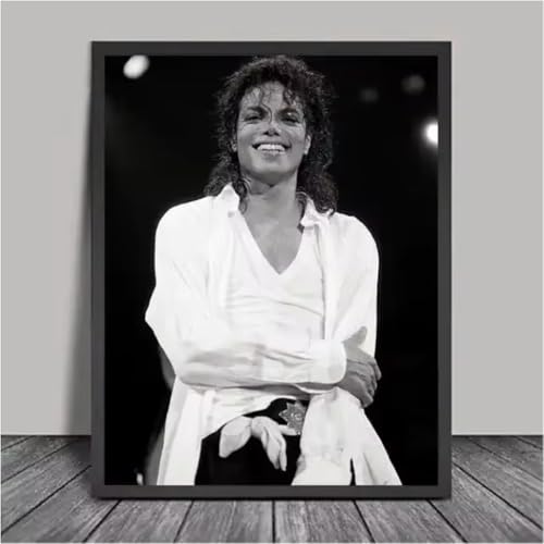 Póster de Michael Jackson lámina artística moderna para decoración de paredes de salón y dormitorio