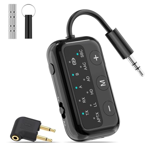 Bluetooth 5.3 トランスミッター& レシーバー SafeFly Dot