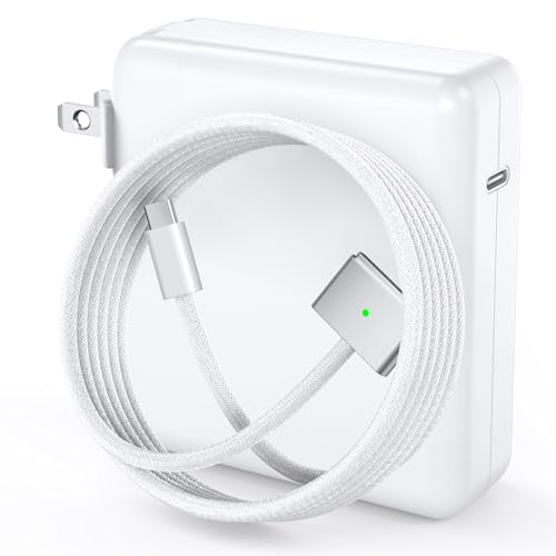 140W Charger for MacBook Pro 16 14 inch Mac Air 15 13 inch 2025 2024 2023 2022 2021 M1–M4 Type C Fast Charger Power Adapter & 6.6FT Type C to Magnetic 3 Cable LED Applicable 2021-2025